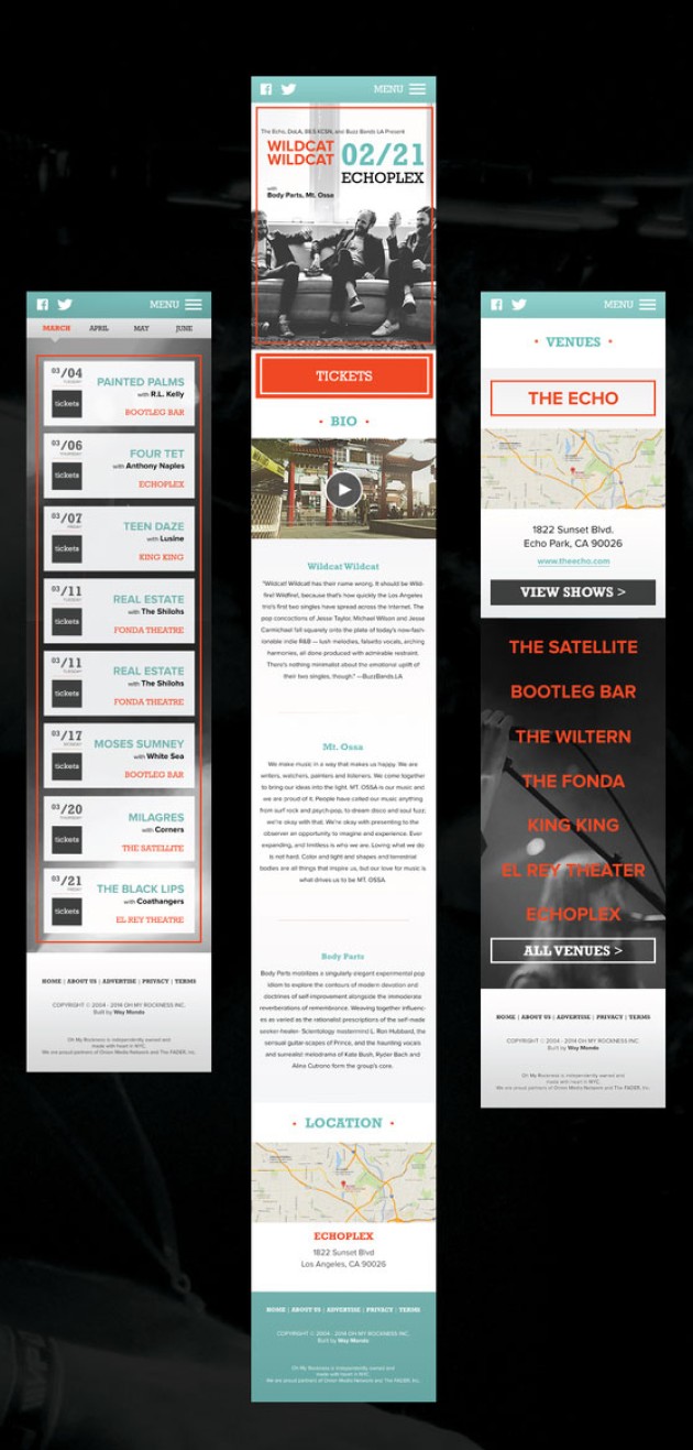 The Echoplex Mobile UI/UX